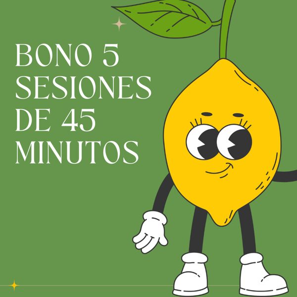 BONO 5 SESIONES 45 MINUTOS